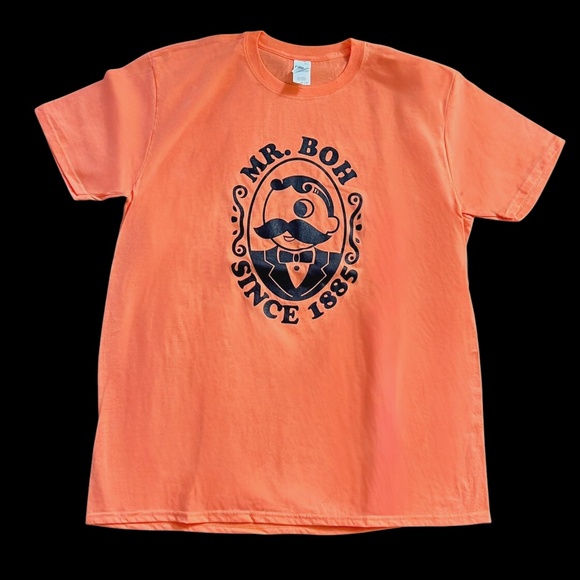 NEW National Bohemian Natty Boh "Mr. Boh Since 1885" T-Shirt Size XL Logo - Picture 2 of 3